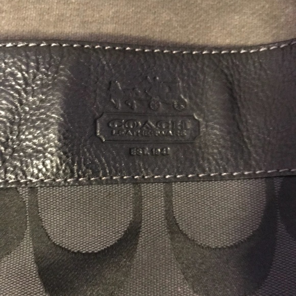 Coach black hobo style F12657 - Picture 2 of 7